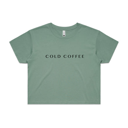 CROP TEE | Black Font