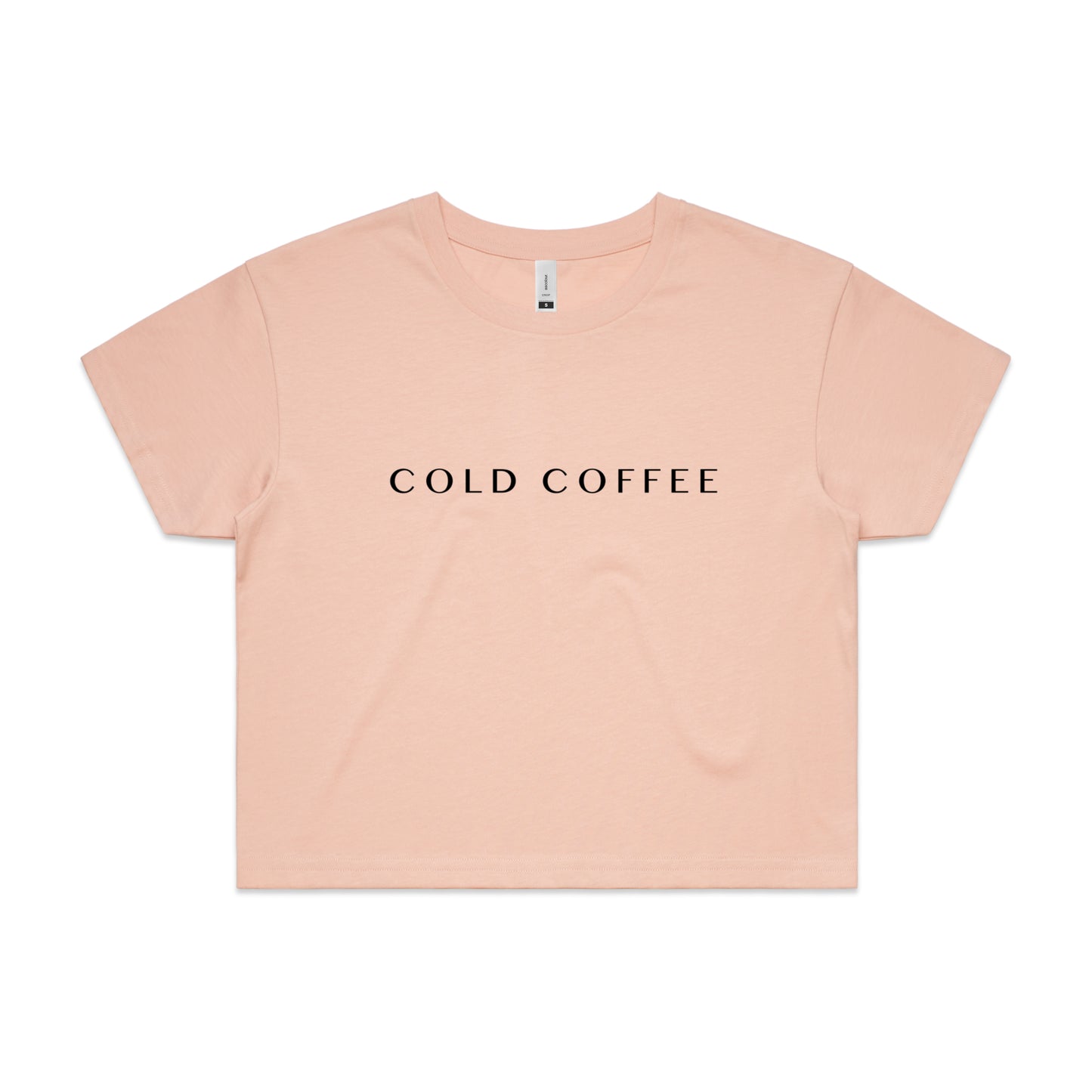 CROP TEE | Black Font