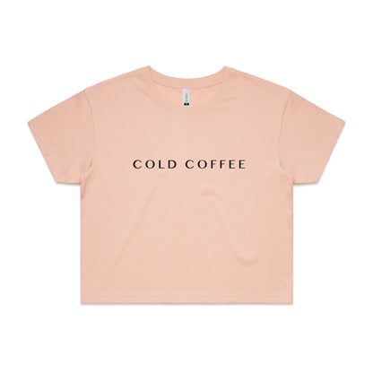 CROP TEE | Black Font