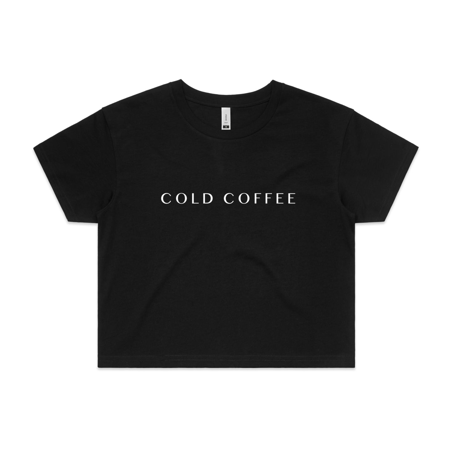 CROP TEE | White Font