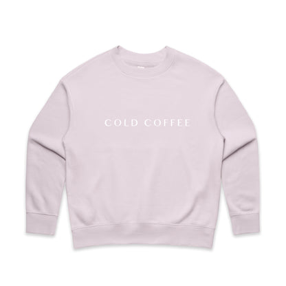 RELAXED CREW | White Font