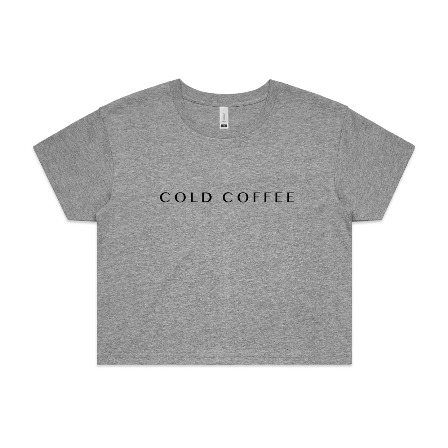 CROP TEE | Black Font