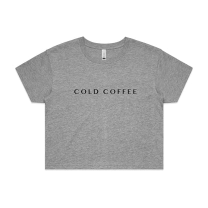 CROP TEE | Black Font
