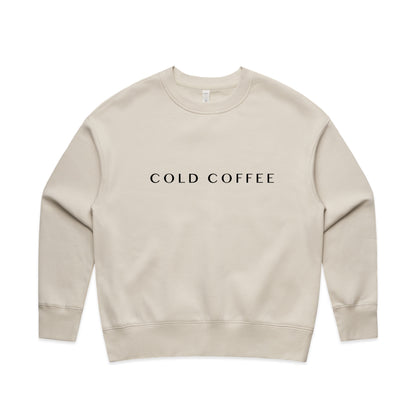 RELAXED CREW | Black Font