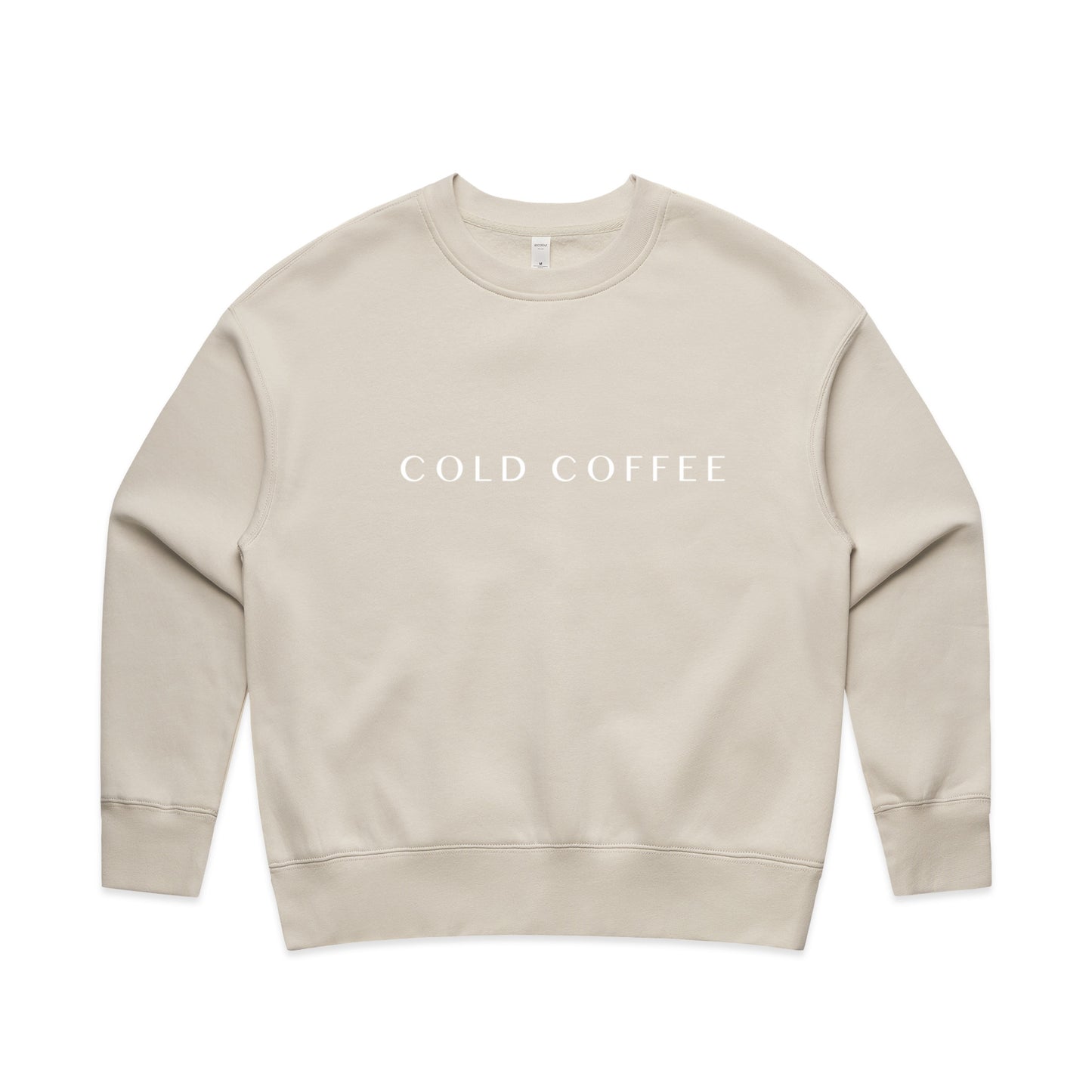 RELAXED CREW | White Font