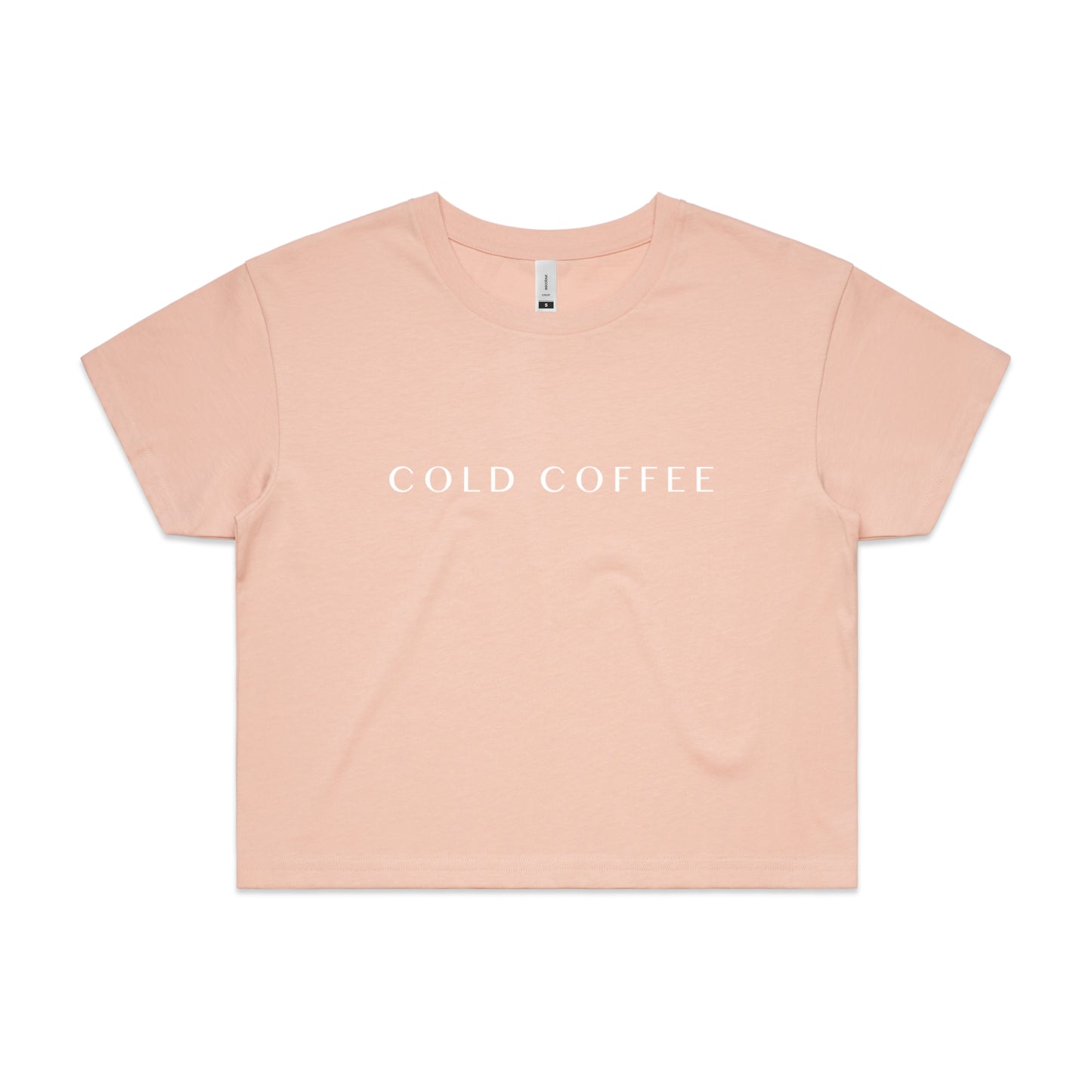 CROP TEE | White Font