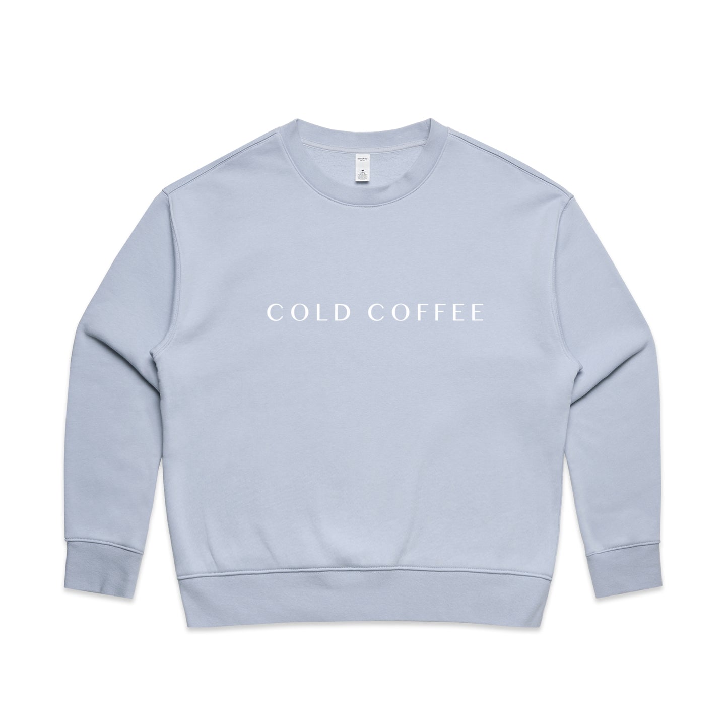 RELAXED CREW | White Font