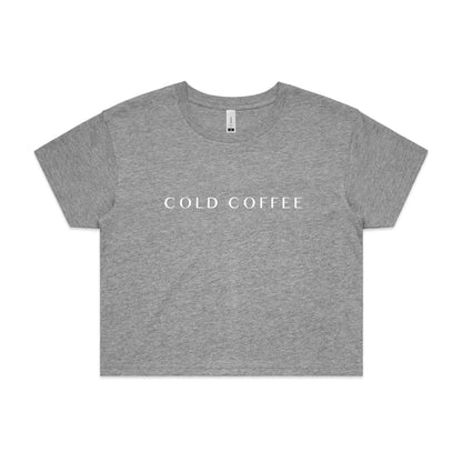 CROP TEE | White Font