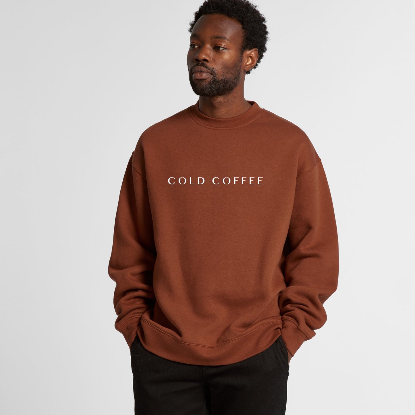 Mens Relax Crew | COLD COFFEE LABEL