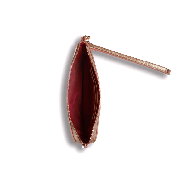 Brooklyn Wristlet Purse | Copper Rose